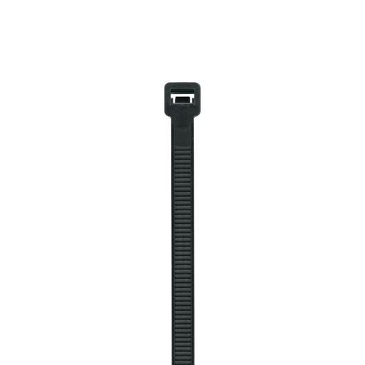 [45840] Bolsa con 10 cinchos plásticos 120 lb, 300 x 7.5 mm, negros CIN-12030N