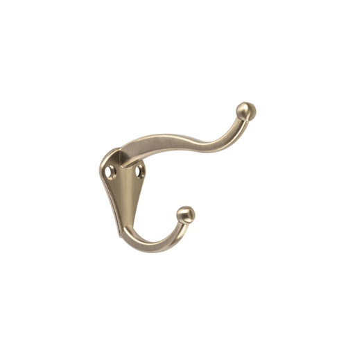 [46367] Gancho tipo perchero sombrero y abrigo, 4cm, niquel, HERMEX PEPU-34