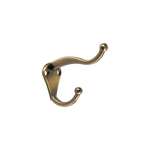 [46405] Gancho tipo perchero sombrero y abrigo, 4cm, latón, HERMEX PEPU-32