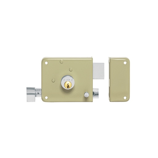 [46699] Cerradura sobreponer izq instalafácil, llave puntos, blíster CS-75IQB