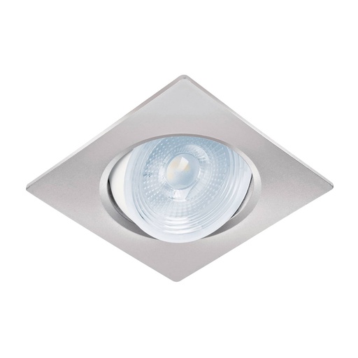 [46949] Luminario de LED 5 W empotrar cuadrado cromo spot dirigible EMP-108L