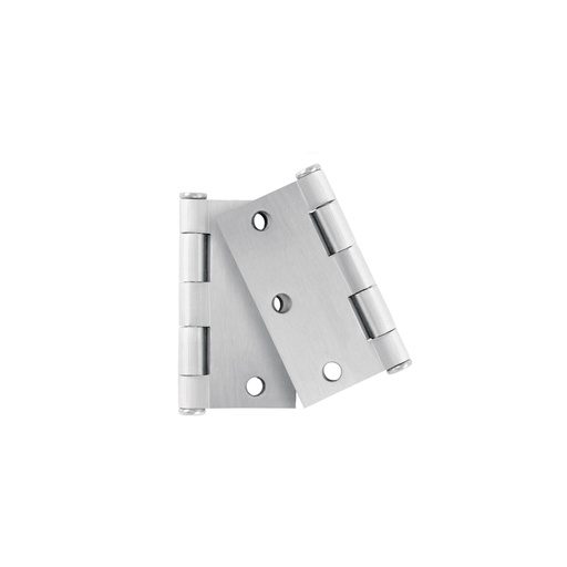 [49597] Bolsa c/2 bisagras cuadradas 3', plana, satinado, HERMEX BC-303PB