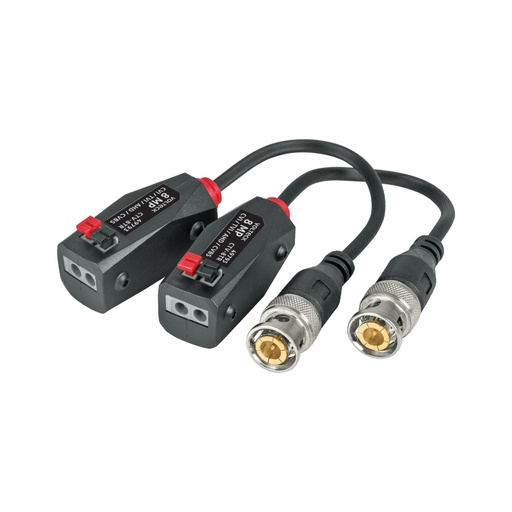 [49793] Par de Transceptores Pasivos Video Balun, hasta 8MP, Volteck CTV-8TR