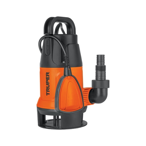 [103733] Bomba sumergible plástica para agua sucia 1/2HP, Truper BOS-1/2SP