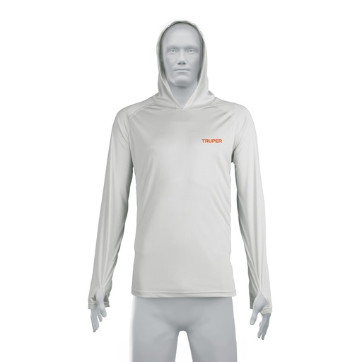 [103976] Playera protección solar,m. larga, c/gorro,hombre,CH, TRUPER PPS-CH