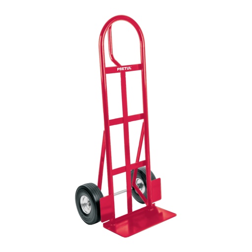 [29945] Diablo de carga de 370 kg, ruedas imponchables PU, asa 'D' DIA-370DX