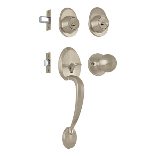 [44042] Jaladera y perilla, Lugo llave-llave, NS, HERMEX CEP-42PJ