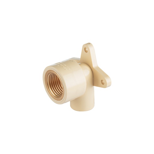 [44276] Codo oreja 90° CPVC, 1/2', inserto metálico-latón, FOSET CPVC-591