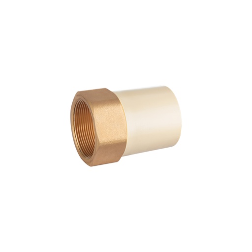 [44929] Adaptador CPVC, 2', hembra inserto metálico-latón, FOSET CPVC-646