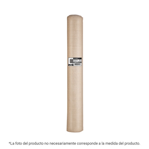 [45751] Rollo de malla sombra raschel 90% de 15m x 2m, beige, FIERO TORA-152B