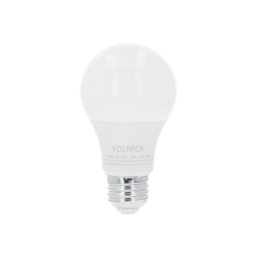 [48298] Lámpara de LED atenuable tipo bulbo 9 W luz cálida, blíster LED-60DC