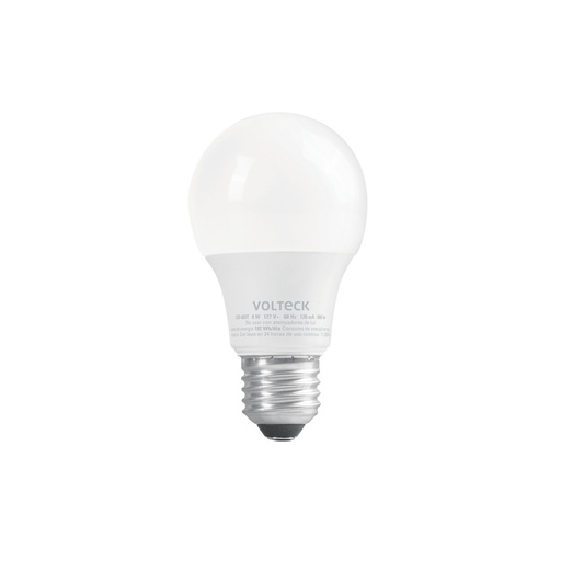 [49036] Lámpara LED tipo bulbo con 3 tonos de luz, blíster, Volteck LED-603T