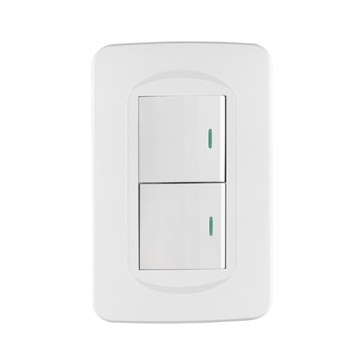 [29059] Placa armada 1 interruptor y 1 de 3 vías 1.5 mód., Toledo PA-APDO15-ETB