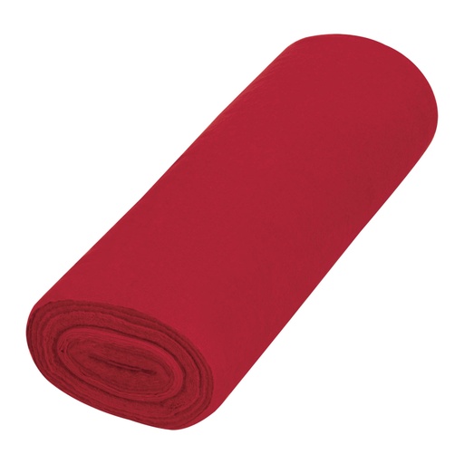[56022] Rollo de 25 m de franela roja de algodón, KLINTEK FRA-25R