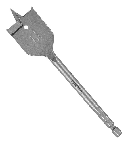[28106] Broca plana de manita 1-1/4' para madera, Pretul BPP-1-1/4
