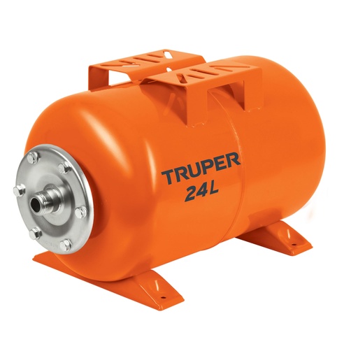 [13593] Tanque hidroneumático horizontal, 24 litros, TRUPER TN-HN-1/2X24