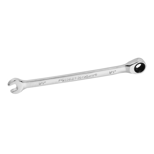 [13601] Llave combinada con matraca 1/4' x 120 mm largo, Expert LL-2008X