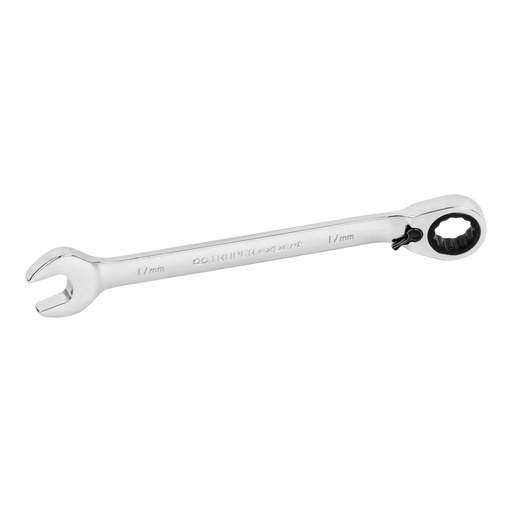[13728] Llave combinada matraca reversible 17mmx223 mm largo, Expert LL-2017MXR