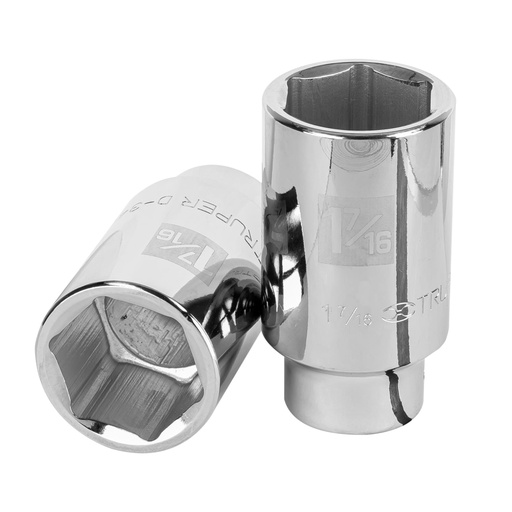 [13890] Dado largo de 1-7/16', 6 puntas, cuadro 3/4', Truper D-3446-HL
