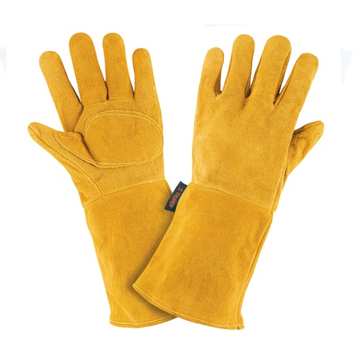 [14242] Guantes de carnaza, largos, unitalla, TRUPER GU-525