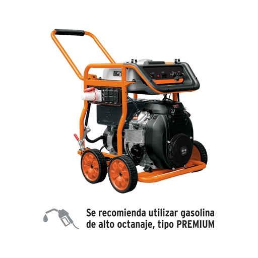 [14359] Generador portátil 10 kW motor a gasolina, TRUPER GEN-100X