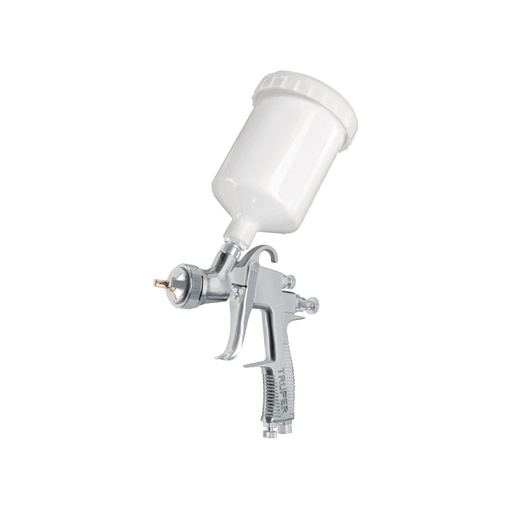 [101091] Pistola p/pintar gravedad LVLP vaso plástico, 1.7 mm, Truper PIPI-451