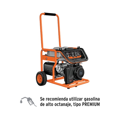 [15343] Generador portátil 4.5 kW motor a gasolina, TRUPER GEN-45X