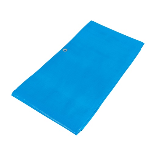 [15369] Lona de polietileno reforzada 2x3 m, azul, 180g/m2, TRUPER LT-23Z