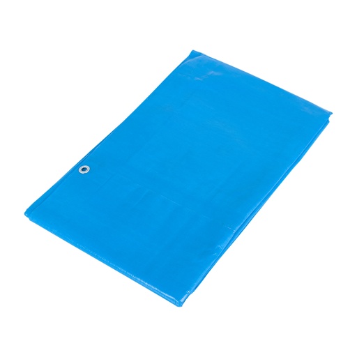 [15371] Lona de polietileno reforzada 3 x 4 m, azul, 180g/m2, TRUPER LT-34Z