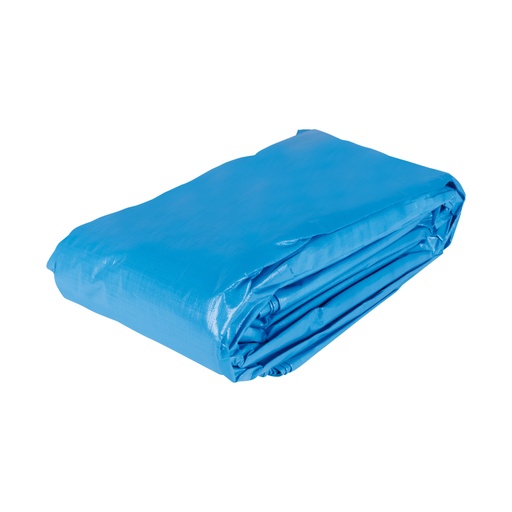 [15375] Lona de polietileno reforzada 6x12 m, azul, 180g/m2, TRUPER LT-612Z