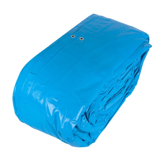 [15376] Lona de polietileno reforzada 12x17 m, azul, 180g/m2, TRUPER LT-1217Z