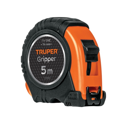 [15388] Flexómetro contra impactos 5 m cinta 19 mm grad. métrica FH-5ME