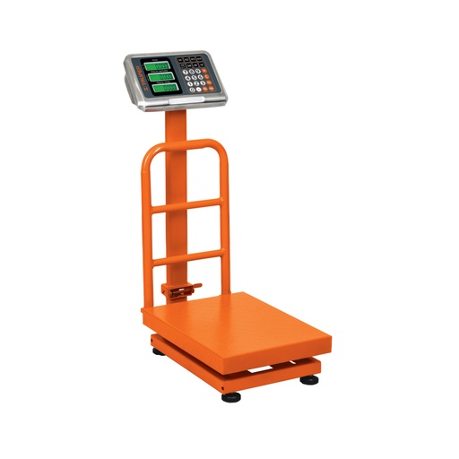 [15729] Báscula electrónica de plataforma, plegable, 100 kg, Truper BAS-100PLA