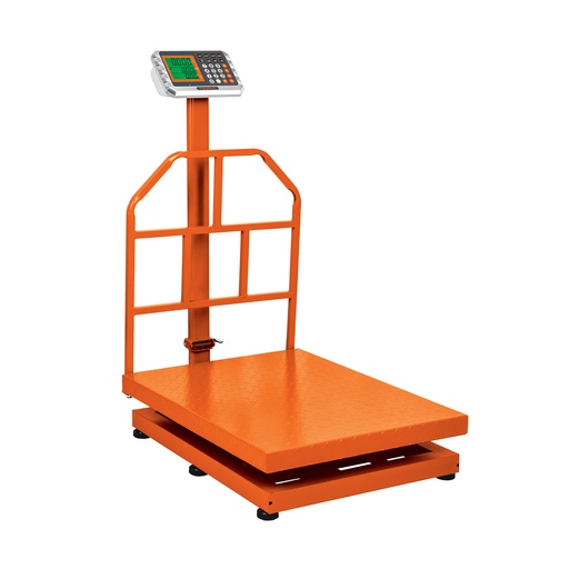 [15733] Báscula electrónica de plataforma, plegable, 500 kg, Truper BAS-600PLA