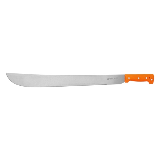 [15887] Machete estándar 22' cacha naranja remachada, Truper T-460-22P