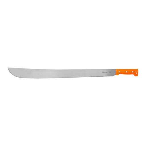 [15889] Machete estándar 26' cacha naranja remachada, Truper T-460-26P
