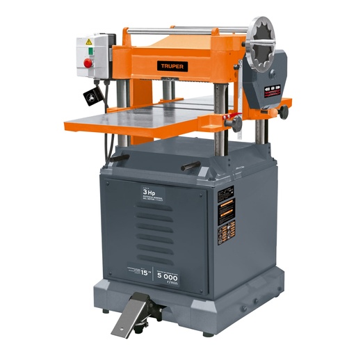 [16289] Cepillo de piso 15', 3 HP (2250 W), Truper CEP-15X