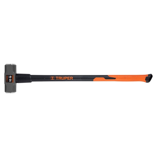[16540] Marro octagonal 10 lb, mango fibra de vidrio 36', Truper MD-10F