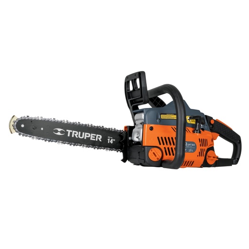 [16615] Motosierra 33 cc a gasolina con barra de 14', Truper MOT-3314