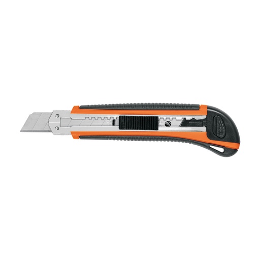 [16977] Cutter 18 mm profesional con alma metálica y grip, Truper CUT-6X