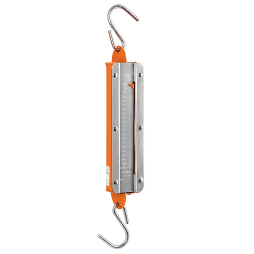 [17088] Báscula capacidad 100 kg romana de resorte, Truper BAS-100R