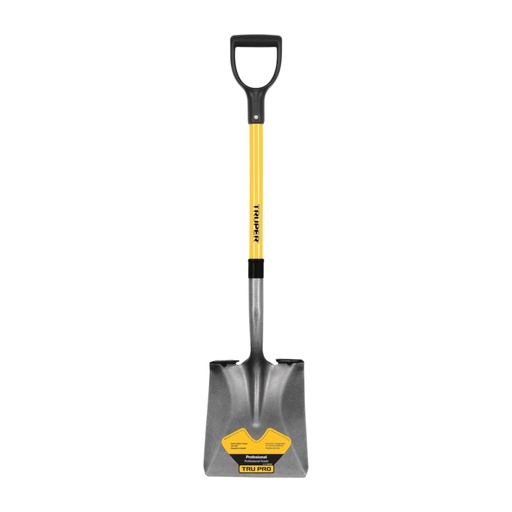 [17151] Truper, square point shovel, poly D fiberglass handle PCY-F