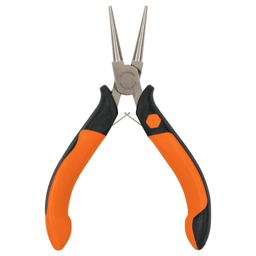[17370] Mini pinza de punta redonda 5' mango Comfort Grip, Truper PM-PR4