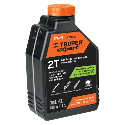 [17625] Aceite sintético para motor de 2 tiempos, 400 ml ACES-20