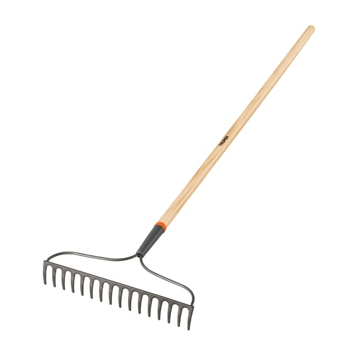 [17882] Rastrillo jardinero Classic, 16 dientes, mango 54', Truper R-16AM