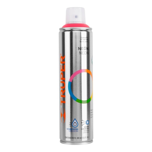 [19074] Pintura en aerosol, rosa neón, bote esbelto, 400 ml PAF-RS