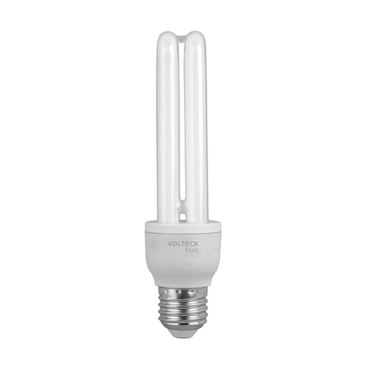 [20110] Lámpara doble T4 13 W luz cálida en caja, Volteck FODOC-13CP