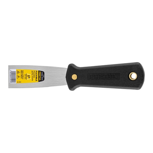 [20322] Espátula flexible 1' con mango de plástico, Pretul E-1F