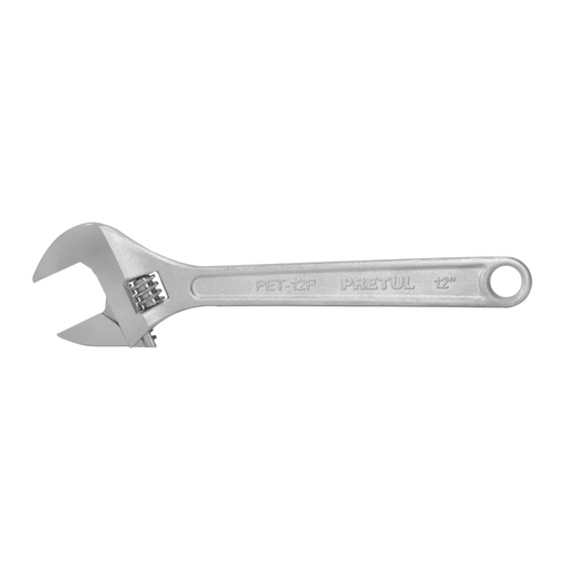[21817] Llave ajustable (perico) 12' cromada, Pretul PET-12P