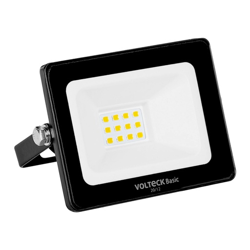 [22040] Reflector ultra delgado LED 10 W luz de día, Volteck Basic REF-400L